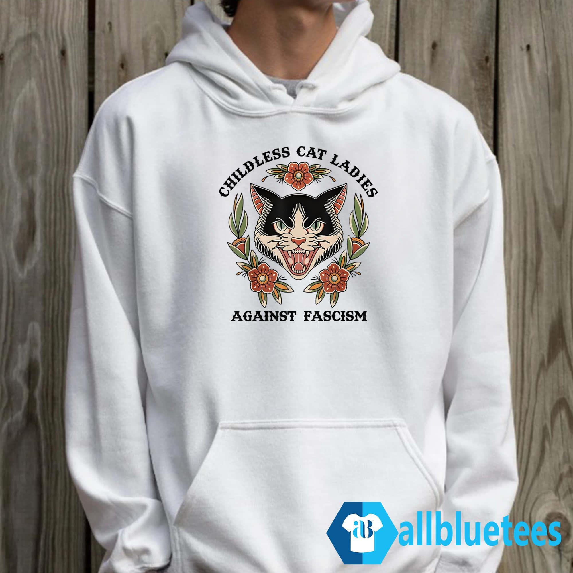 Childless Cat Ladies Against Fascism Shirt