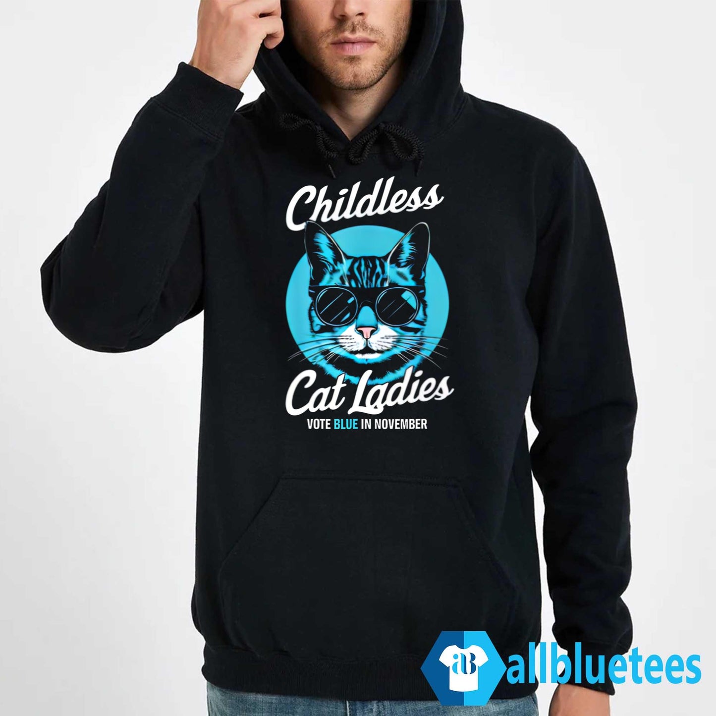 Childless Cat Ladies Vote Blue in November Shirt