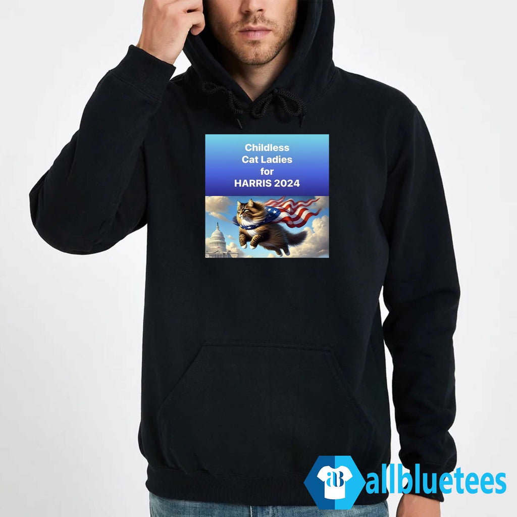 Childless Cat Ladies For Harris 2024 Shirt
