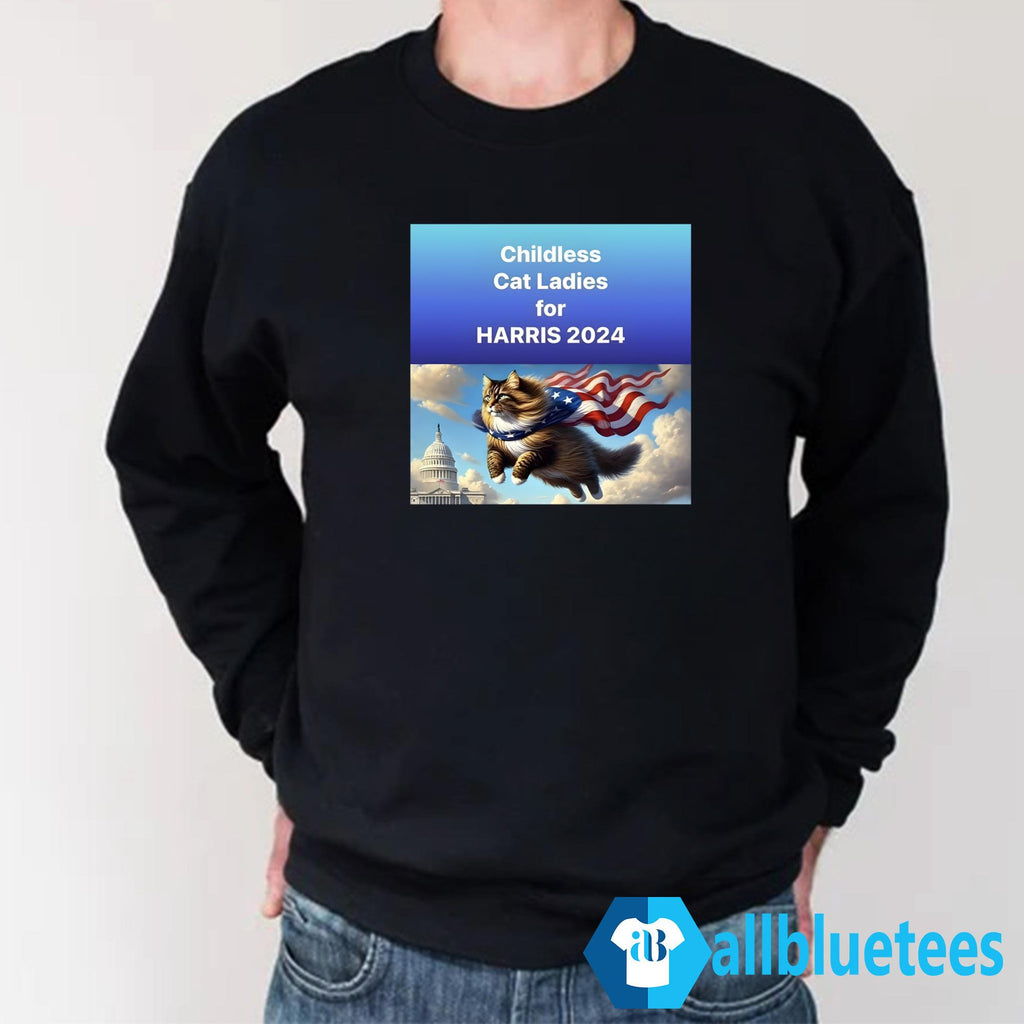 Childless Cat Ladies For Harris 2024 Shirt