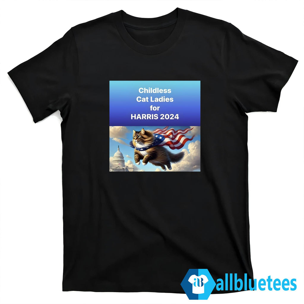 Childless Cat Ladies For Harris 2024 Shirt