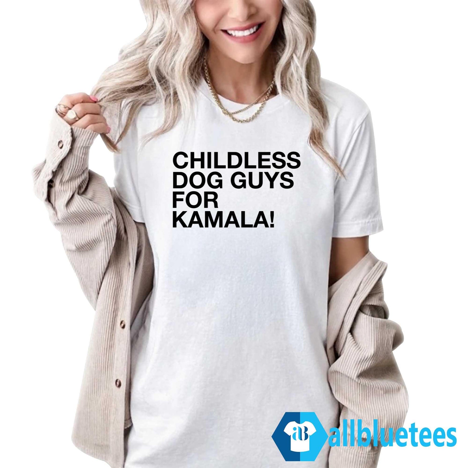 Childless Dog Guys For Kamala Shirt