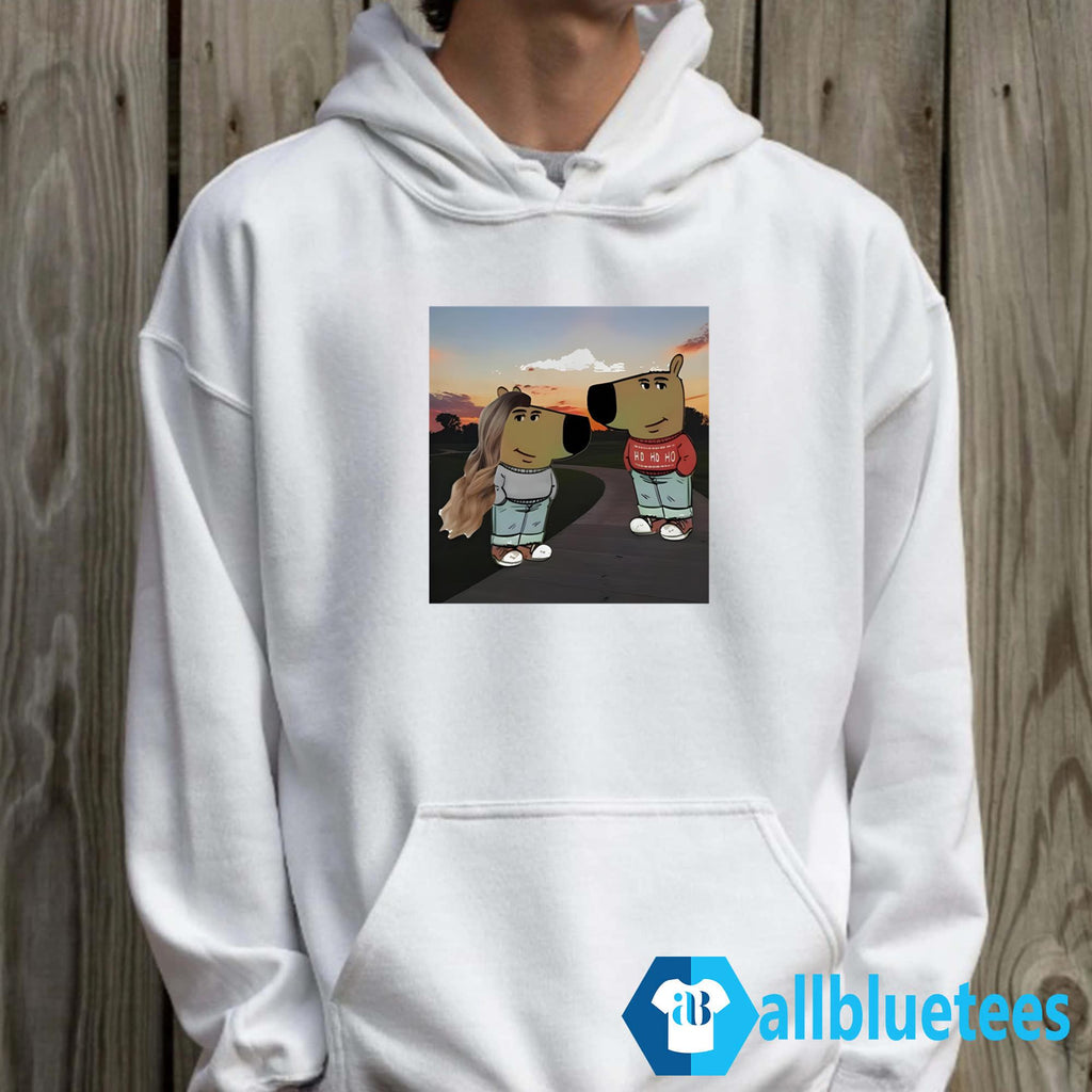 Chill Guy And Chill Girl Meme Shirt
