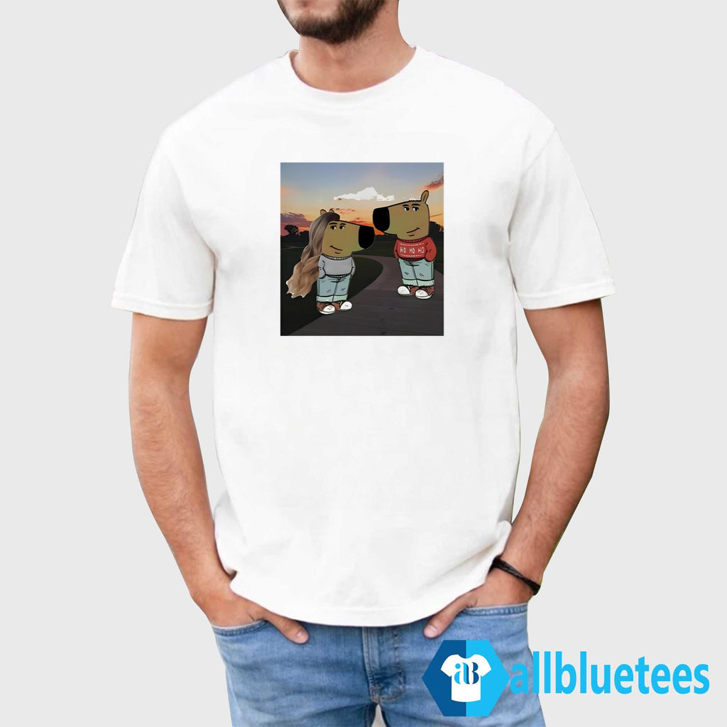 Chill Guy And Chill Girl Meme Shirt