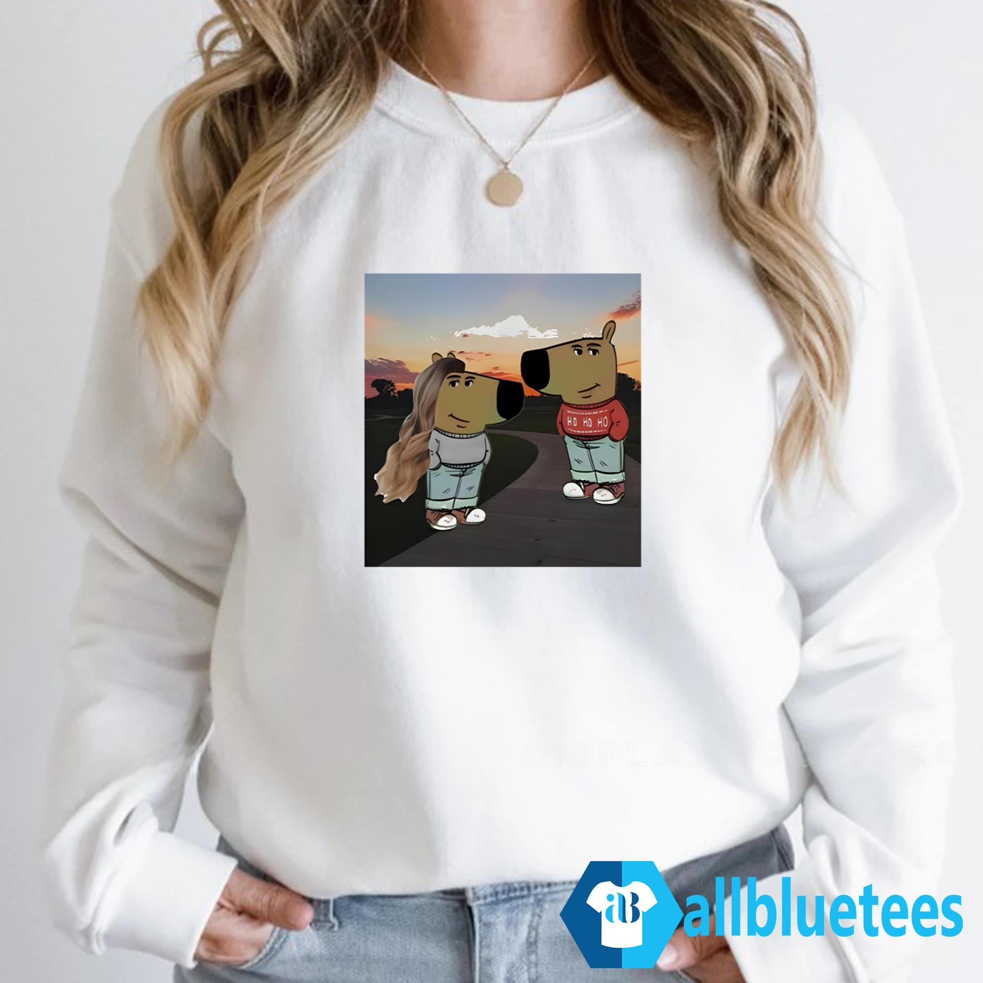 Chill Guy And Chill Girl Meme Shirt