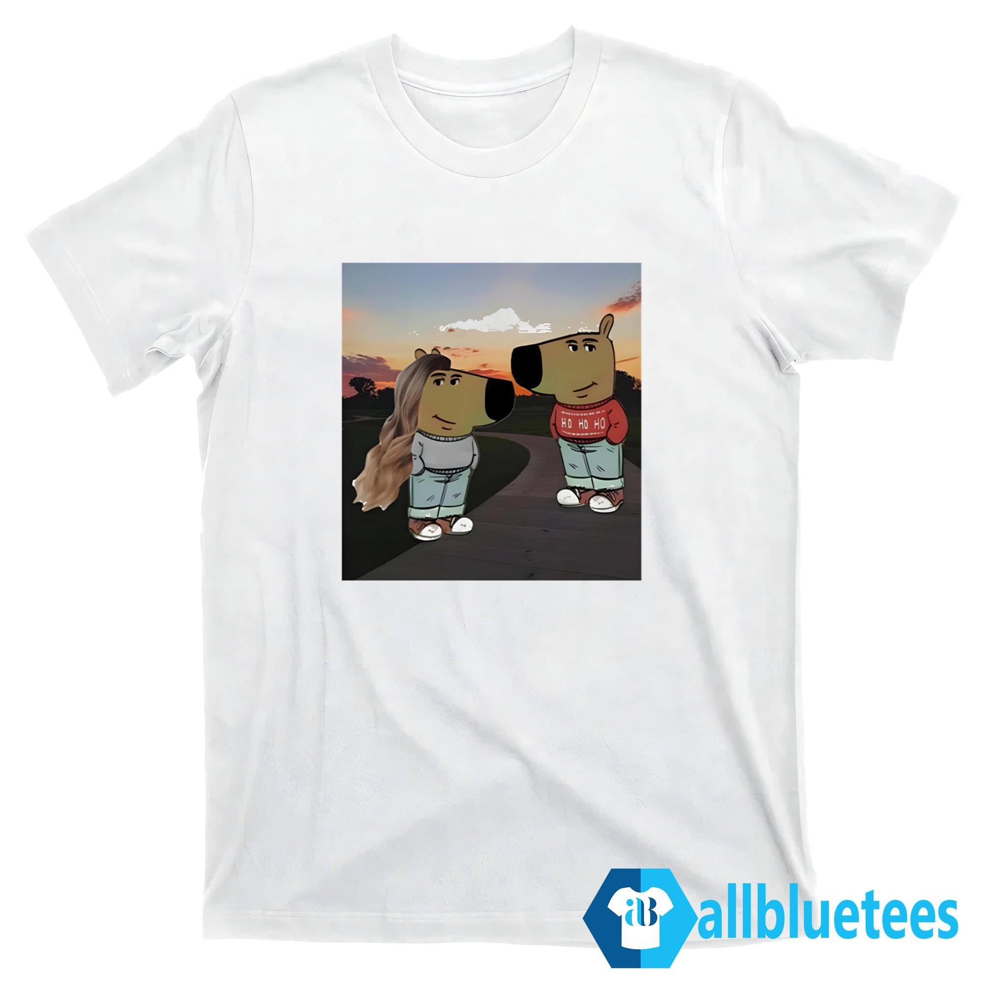 Chill Guy And Chill Girl Meme Shirt