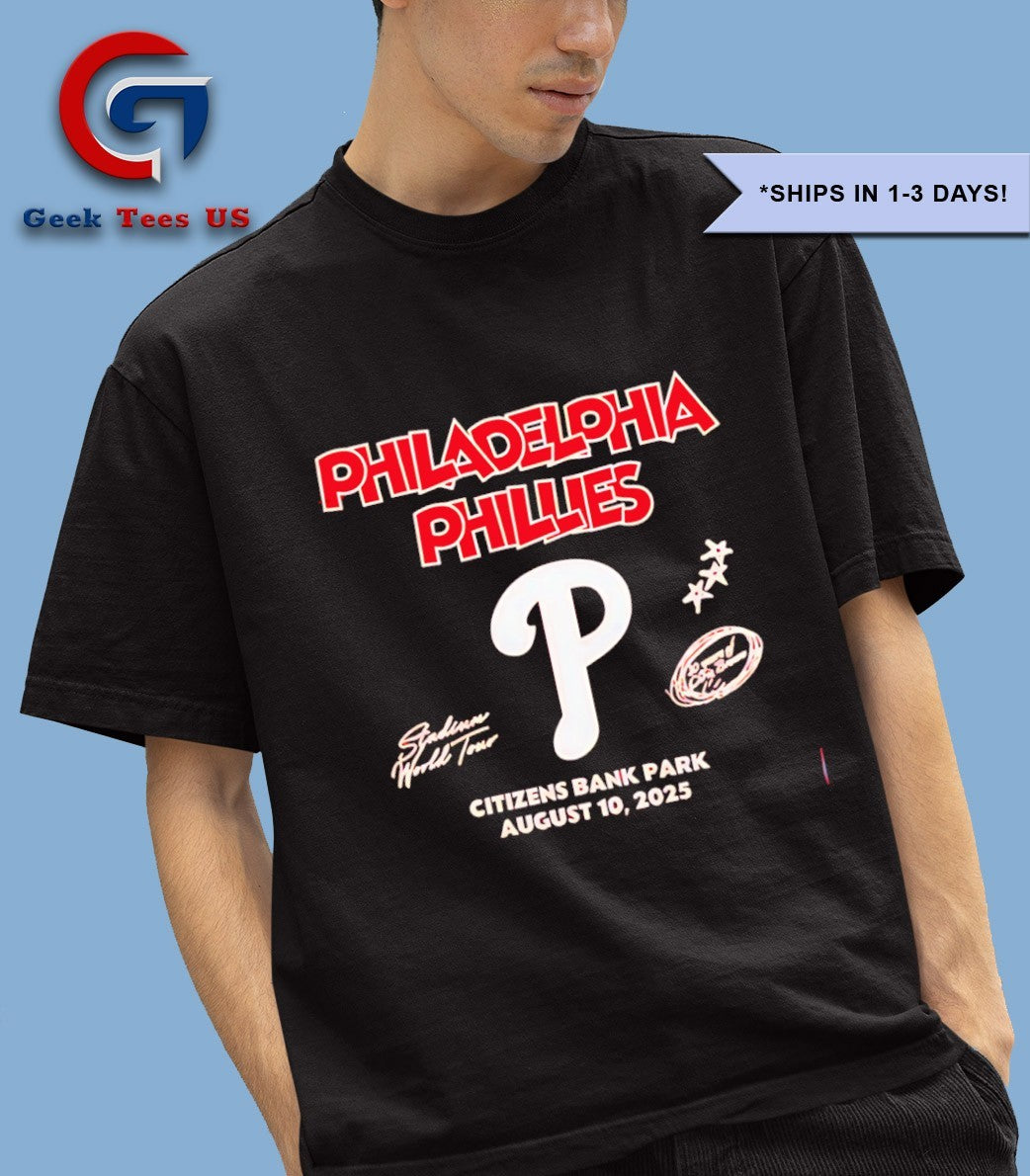 Chris Brown Breezy Bowl XX Philadelphia Phillies shirt