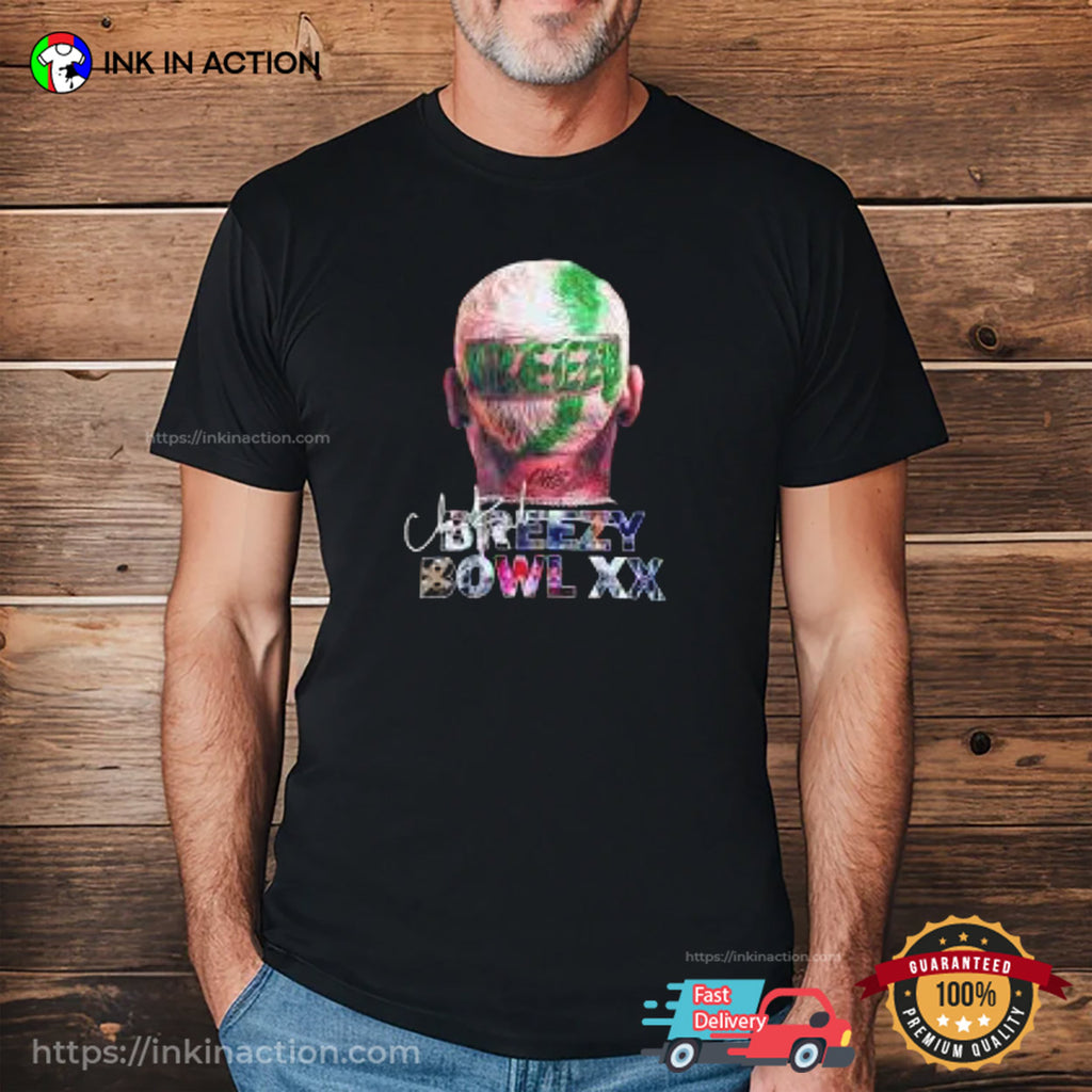 Chris Brown Head Breezy Bowl XX Tour Shirt