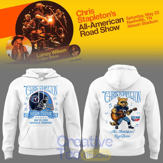 Chris Stapleton “All-American Road Show” At Nissan Stadium Hoodie
