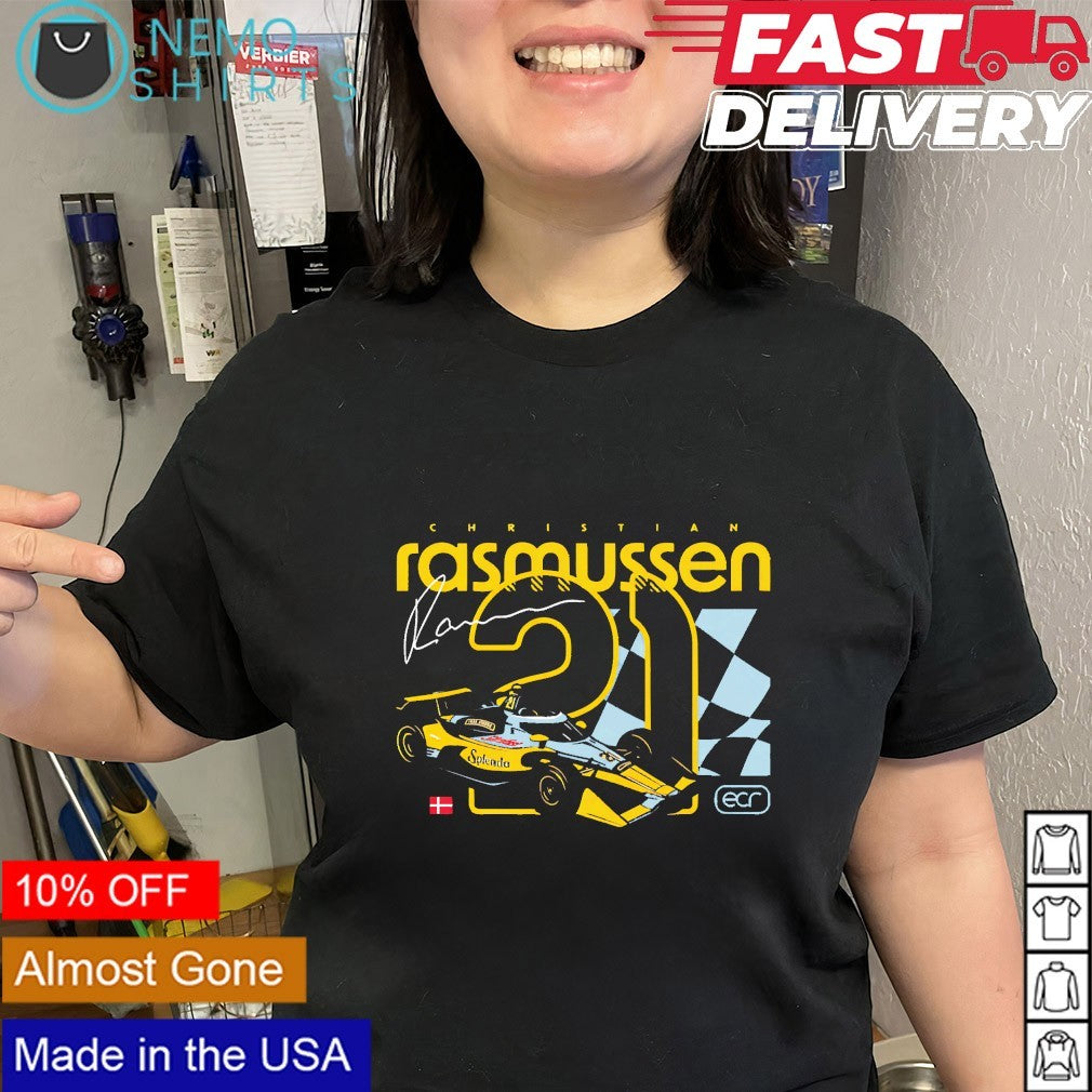 Christian Rasmussen 21 ECR siganture shirt