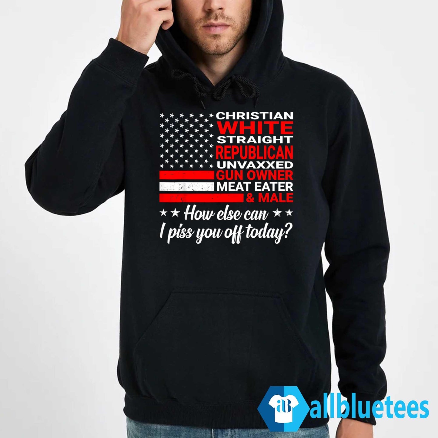 Christian White Straight Republican Unvaxxed Shirt