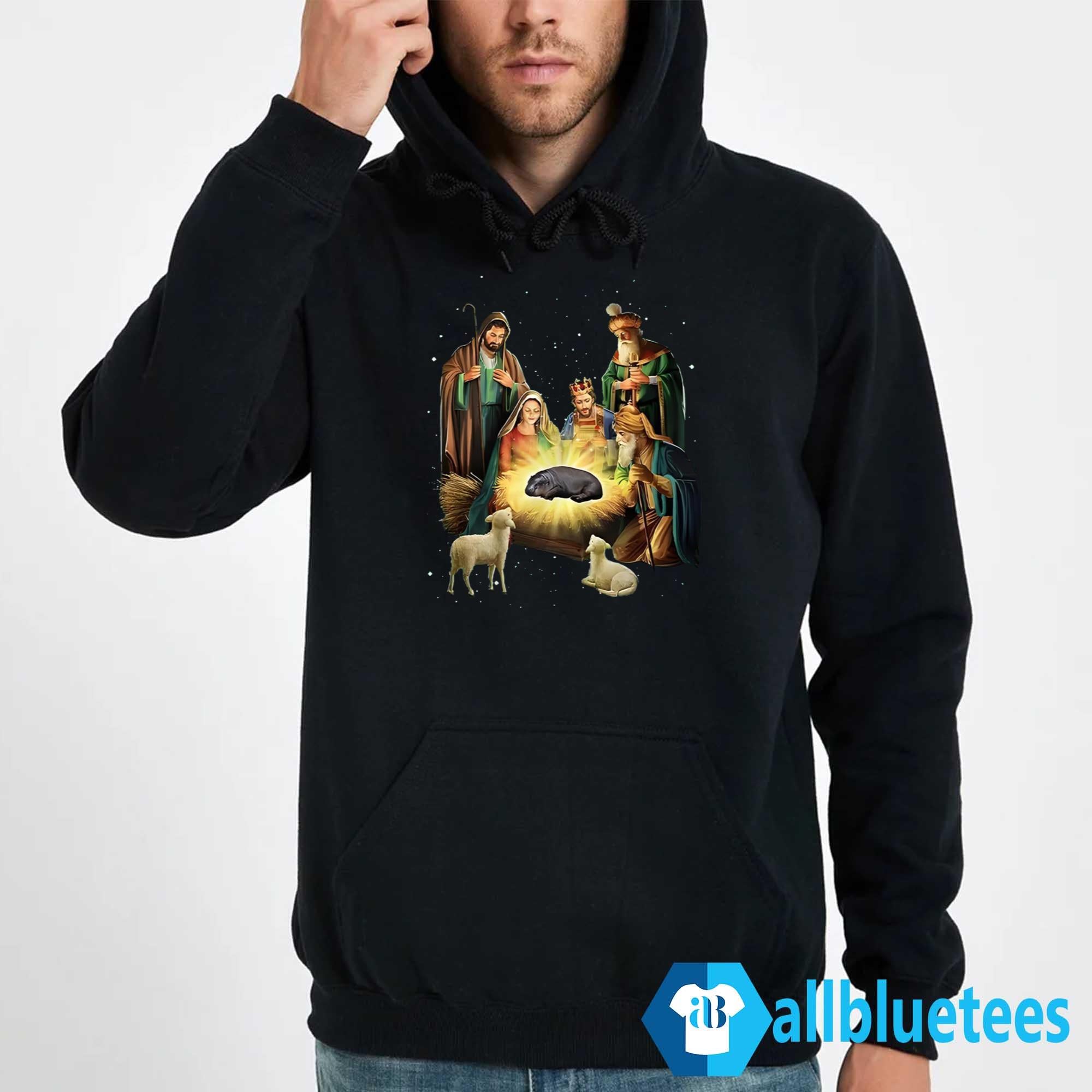 Christmas Miracle Moo Deng Sweatshirt