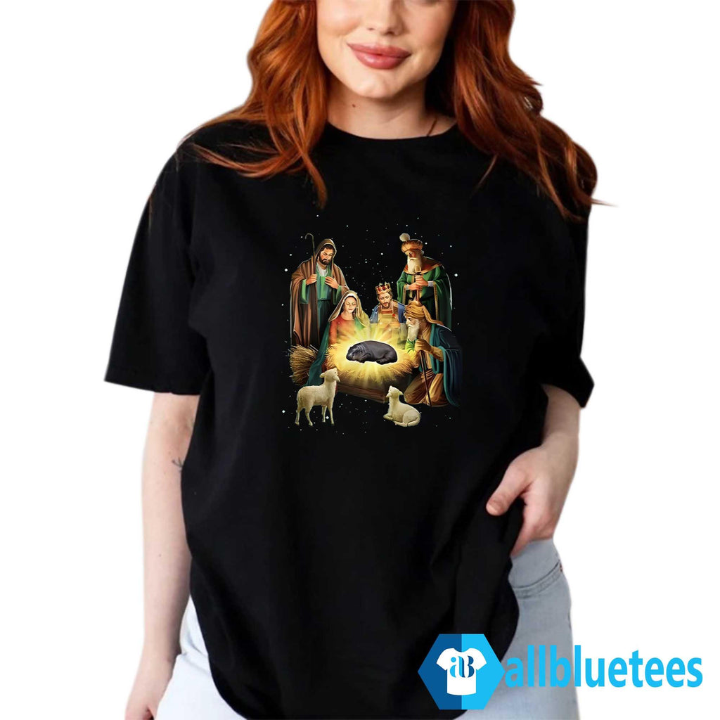 Christmas Miracle Moo Deng Sweatshirt