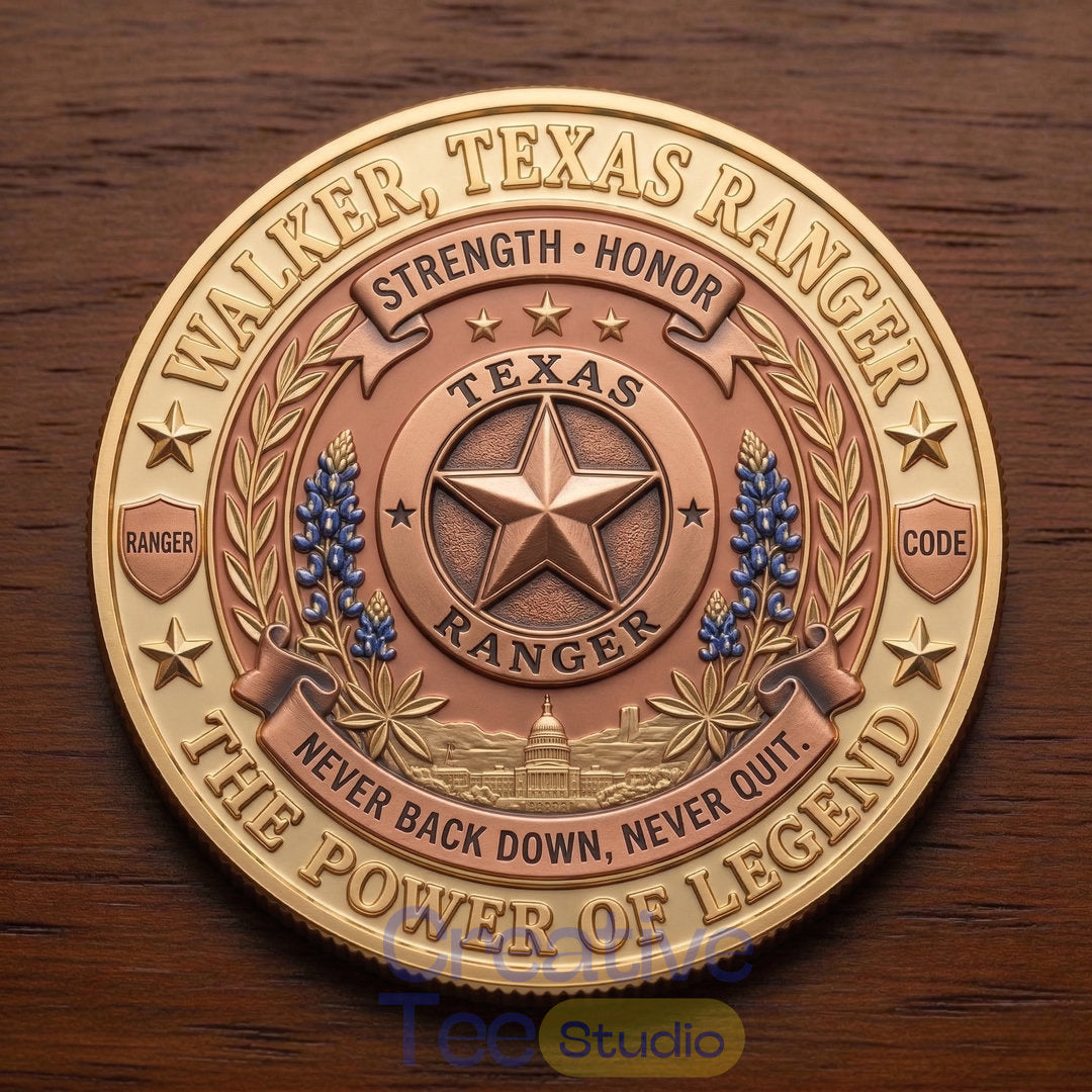 Chuck Norris Legends Memorial Coin