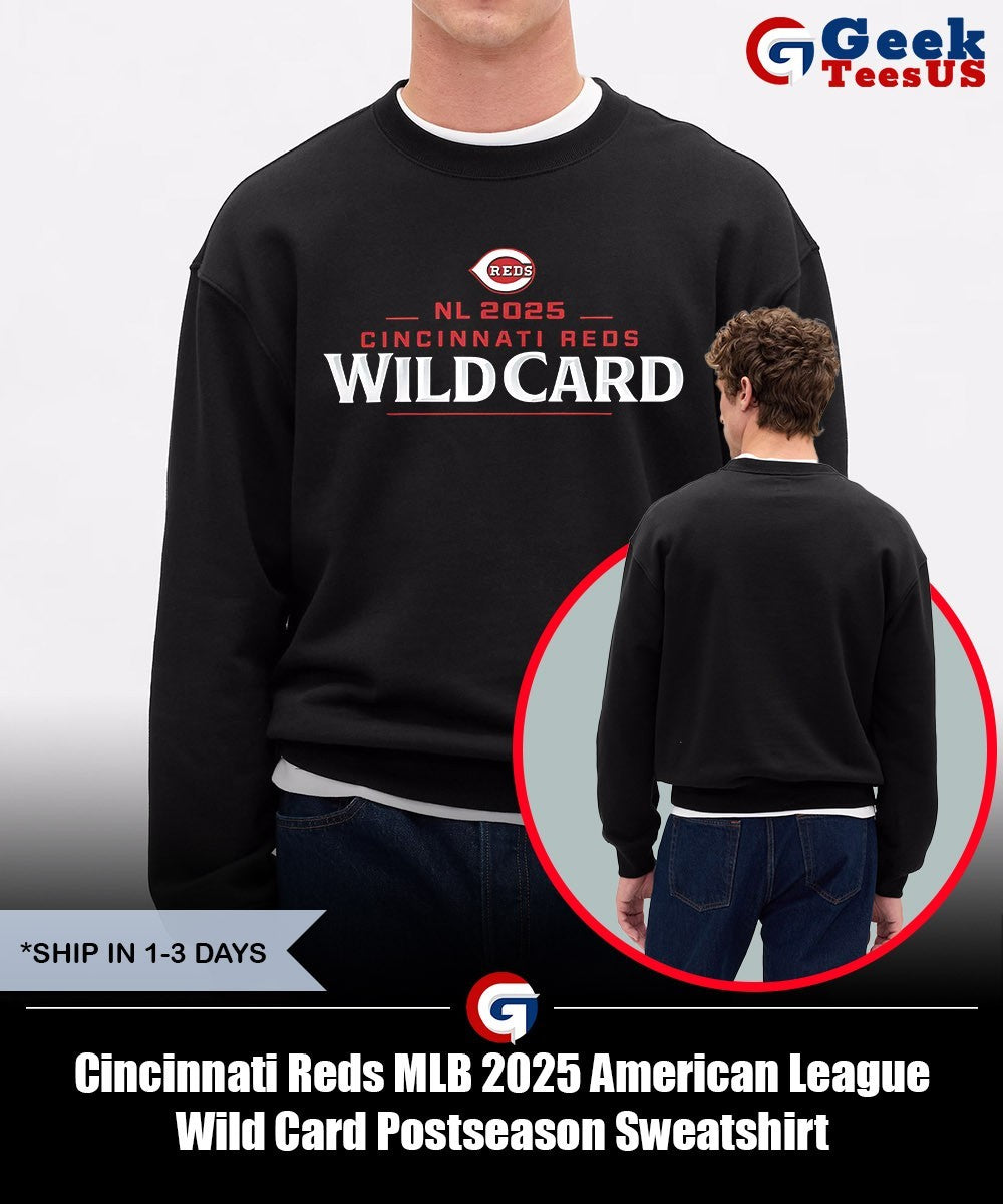 Cincinnati Reds MLB 2025 American League Wild Card Postseason shirt