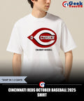 Cincinnati Reds October Baseball 2025 shirt