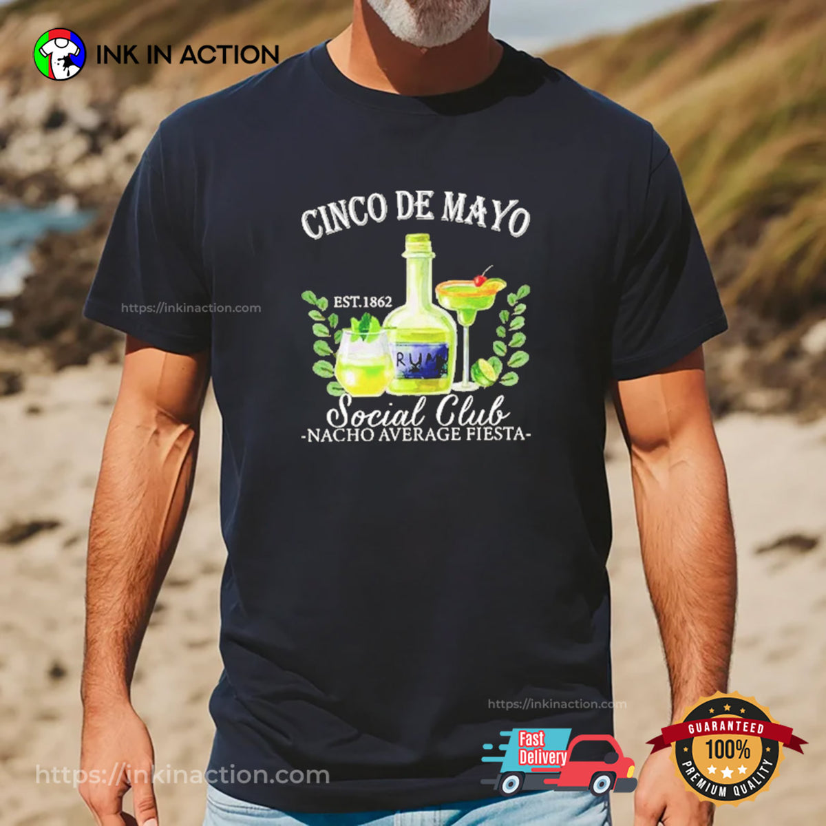 Cinco De Mayo Social Club Nacho Average Fiesta T-shirt