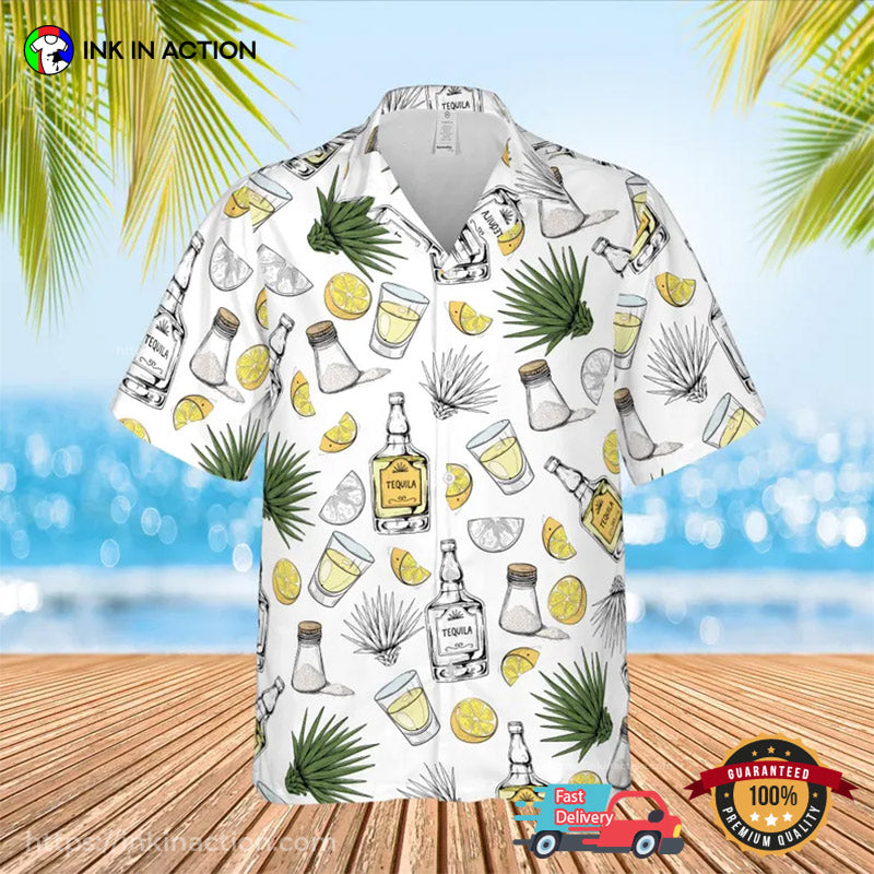 Cinco De Mayo Tequila Lime Salt Hawaiian Shirt