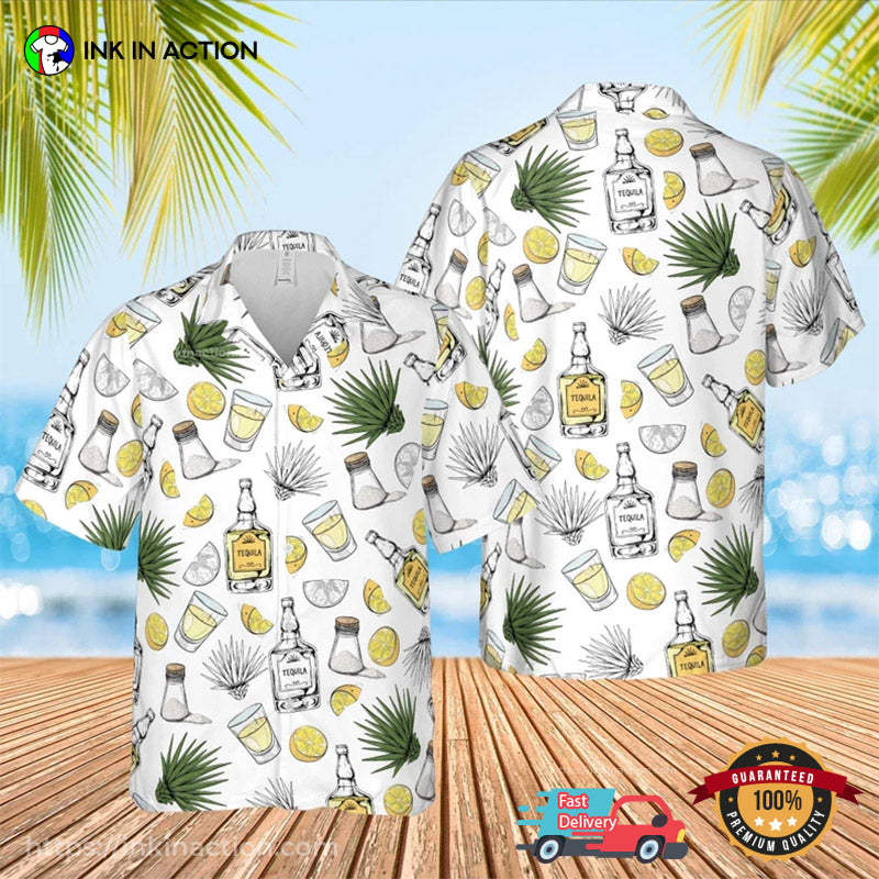 Cinco De Mayo Tequila Lime Salt Hawaiian Shirt