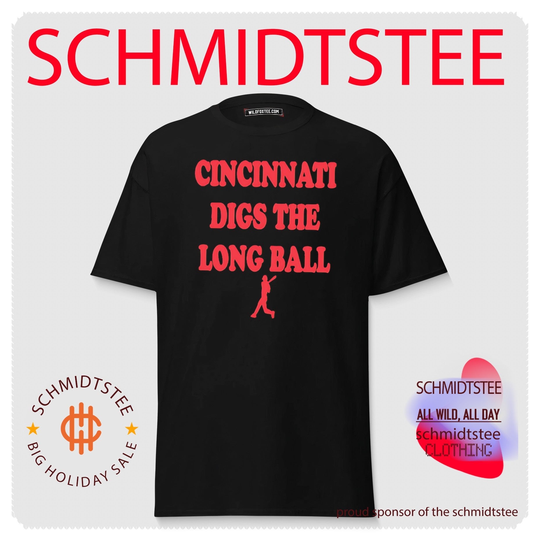 Cincy digs the long ball Cincinnati Reds shirt