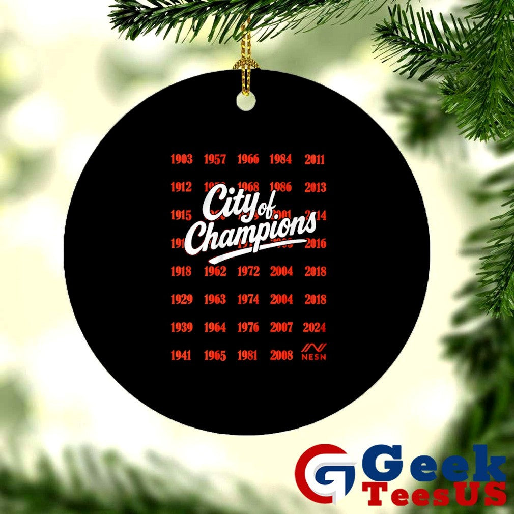 City of Champions Years Houston Astros NESN shirt