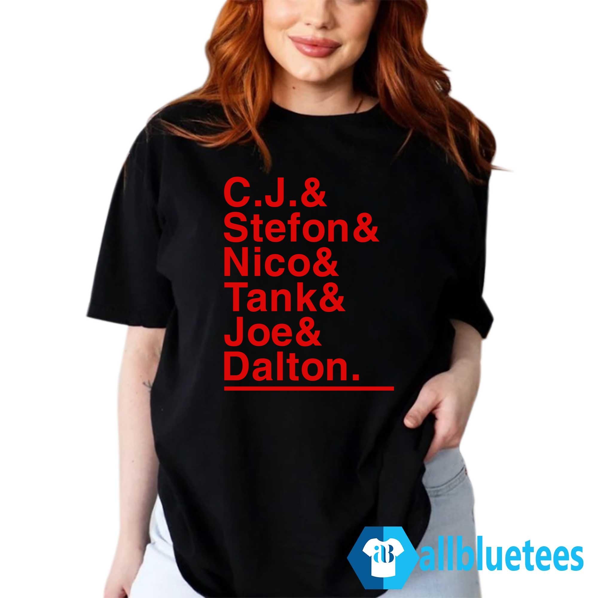 CJ Stefon Nico Tank Joe Dalton Shirt