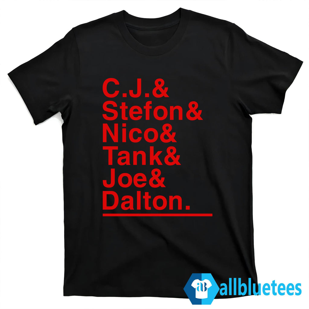 CJ Stefon Nico Tank Joe Dalton Shirt