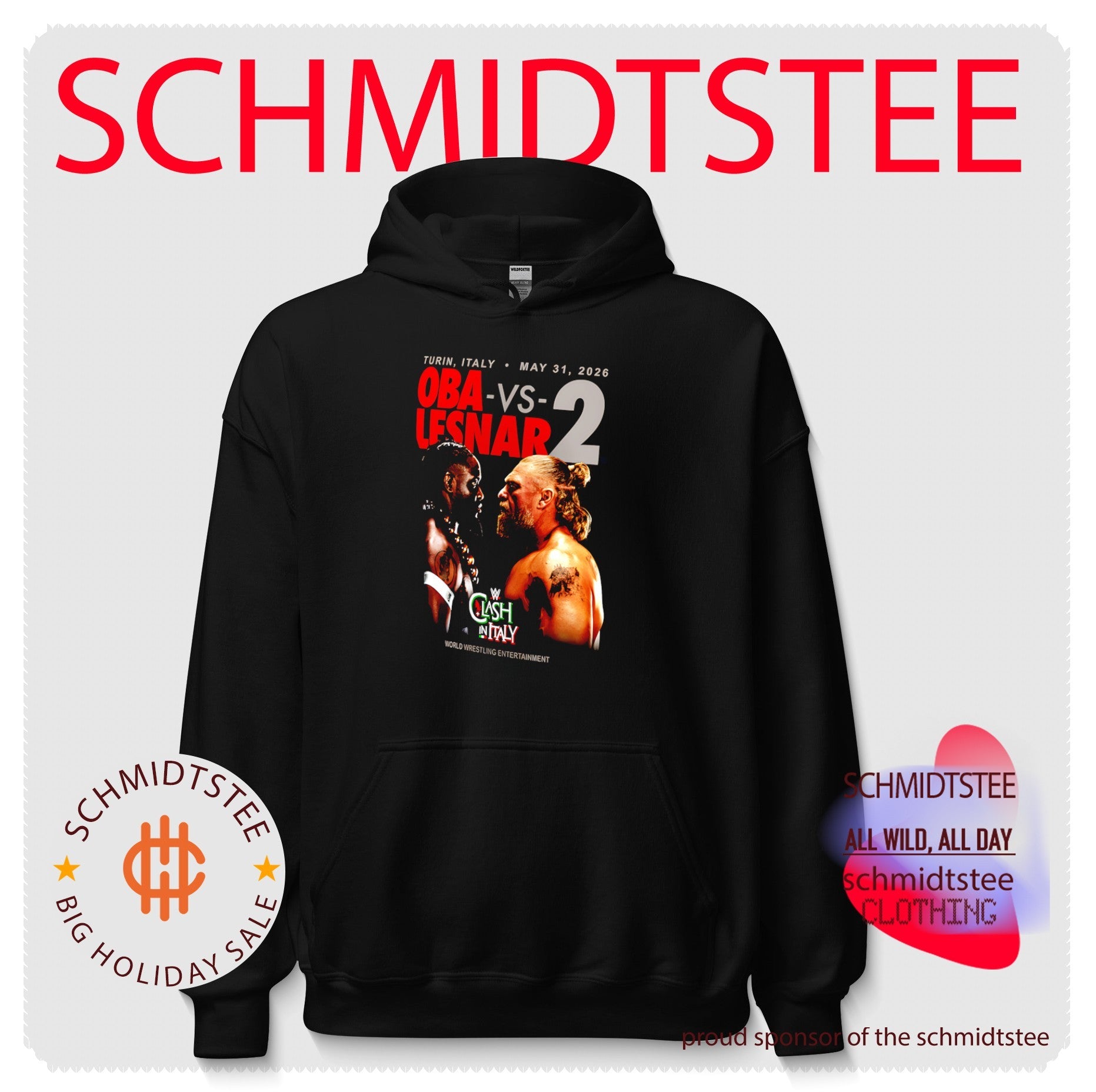 Clash In Italy Oba Femi vs Brock Lesnar 2 2026 shirt