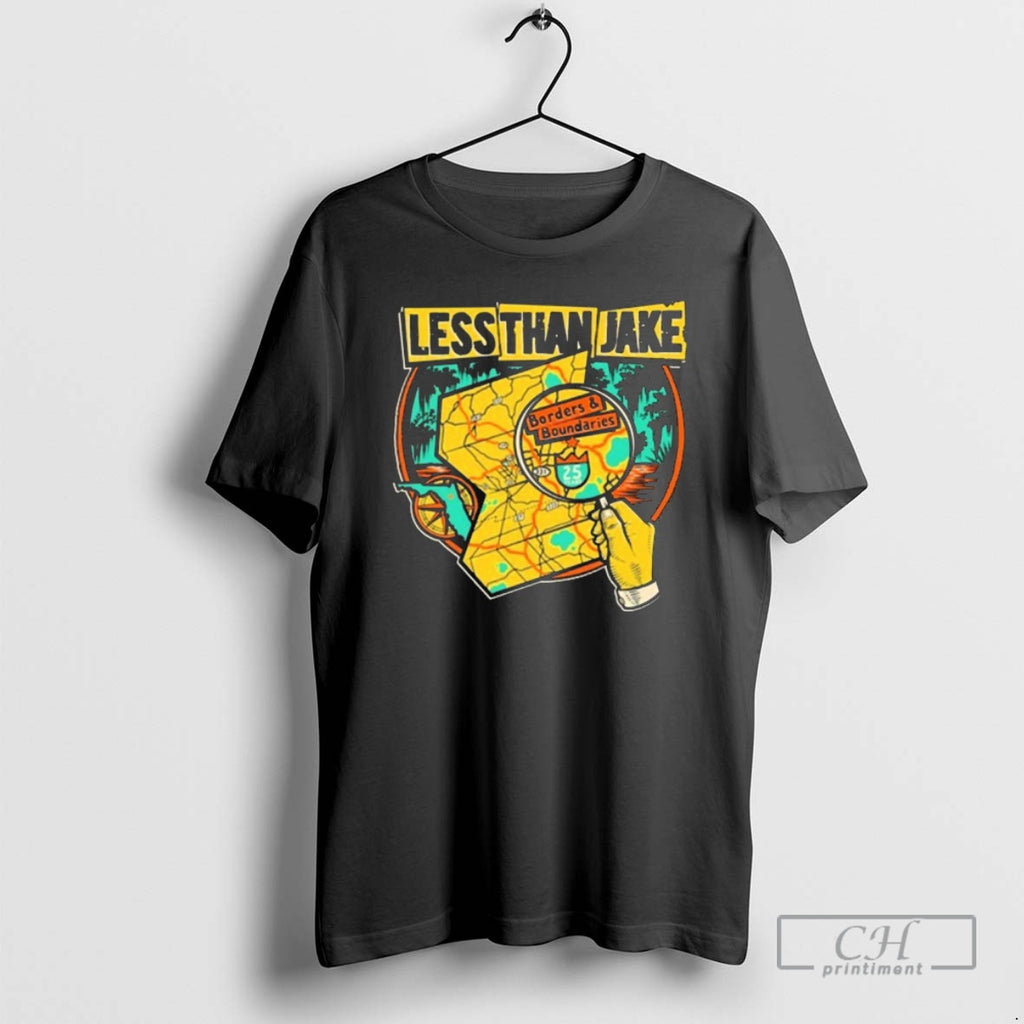 Classic 2025 Less Than Jake Borders And Boundaries Anniversary Shirt Sweater