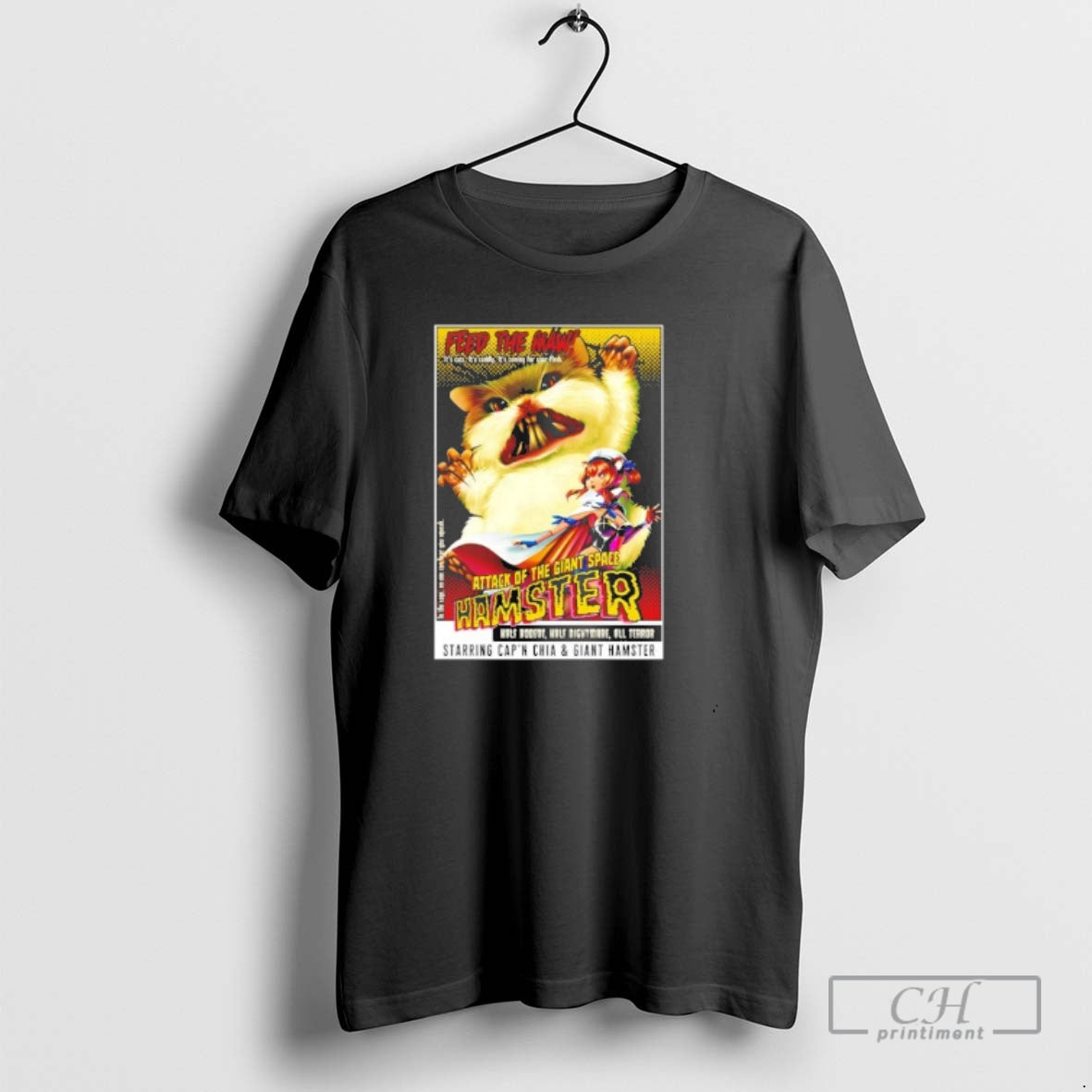 Classic Attack Of The Giant Space Hamster Shirt Sweater