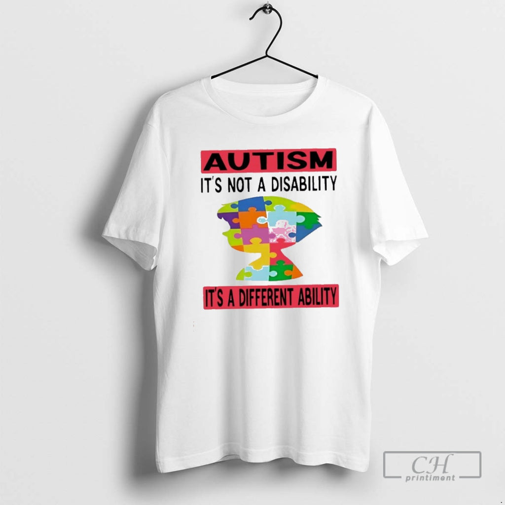 Classic Autism Its Not A Disability Its A Different Ability Shirt Sweater