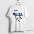 Classic Awesome Los Angeles Dodgers Together For California Shirt Sweater