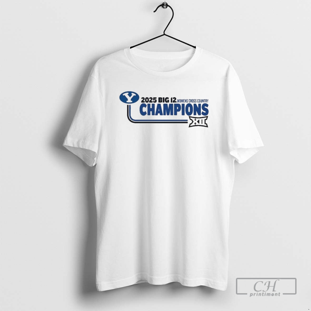 Classic Byu Cougars 2025 Big 12 Womens Cross Country Champions Motion Shirt Sweater