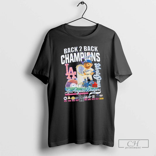 Classic Back 2 Back Los Angeles Dodgers Champions World Series 2025 Shirt Sweater