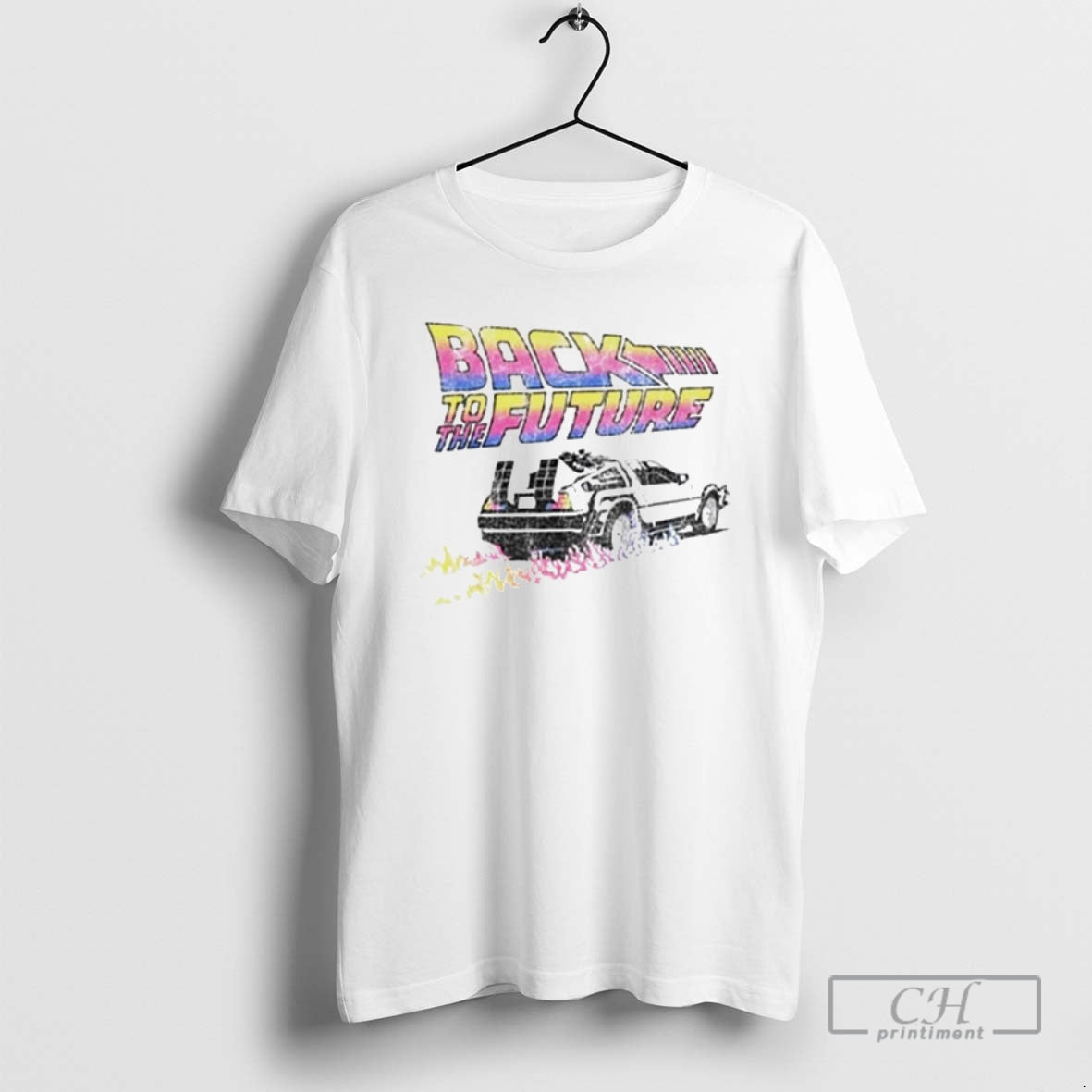 Classic Back To The Future Car Ornaments Shirt Sweater