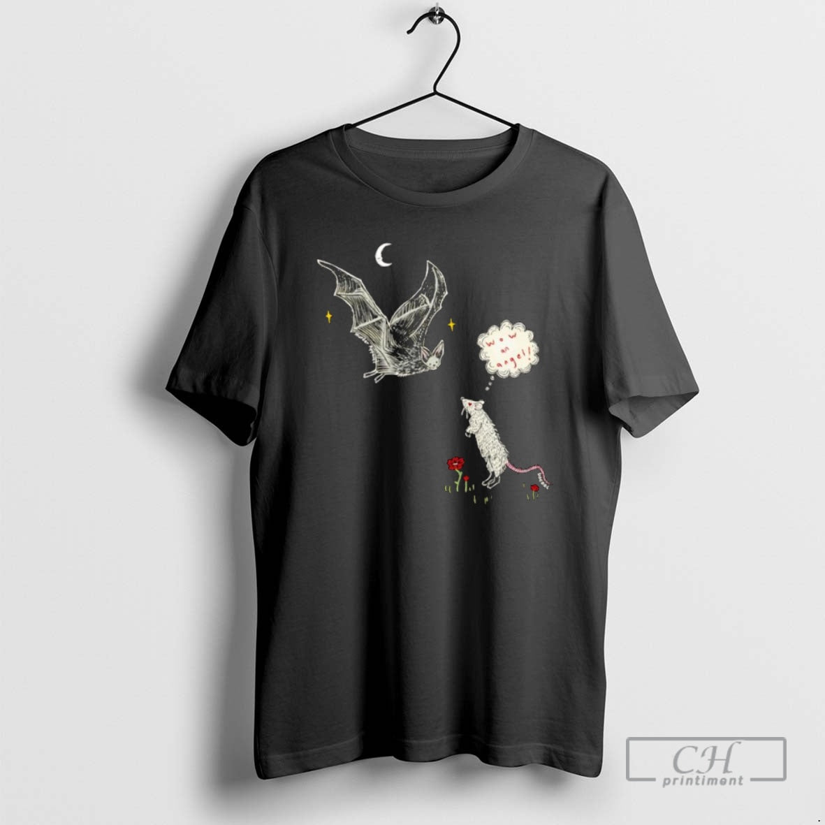 Classic Bat Mouse Wow An Angel Shirt Sweater