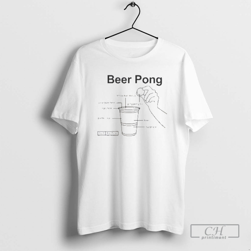 Classic Beer Pong Throw Ball In Cup Shirt Sweater