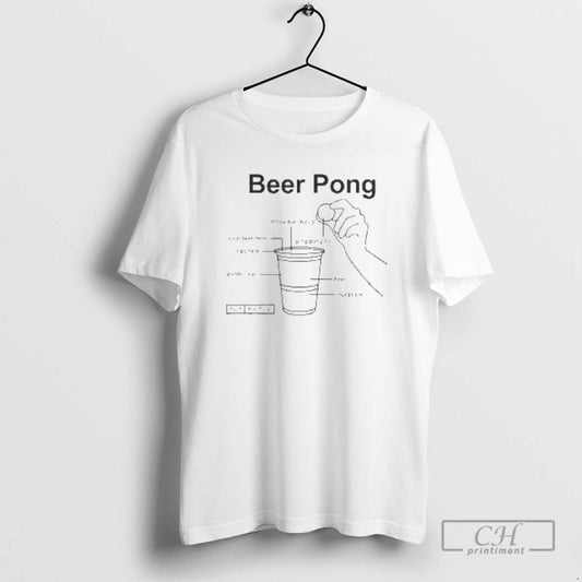 Classic Beer Pong Throw Ball In Cup Shirt Sweater
