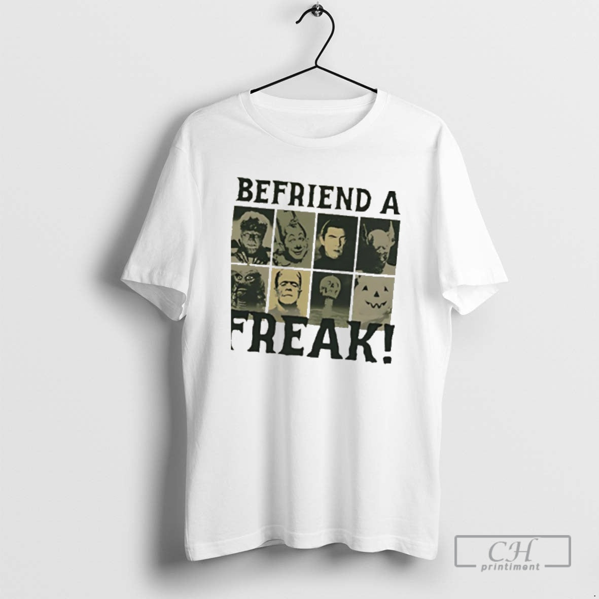 Classic Befriend A Freak Halloween Shirt Sweater