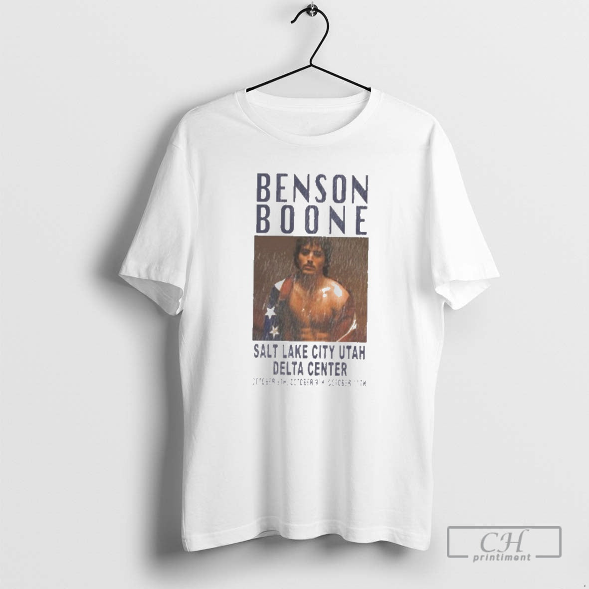 Classic Benson Boone Salt Lake City Utah Delta Center Shirt Sweater