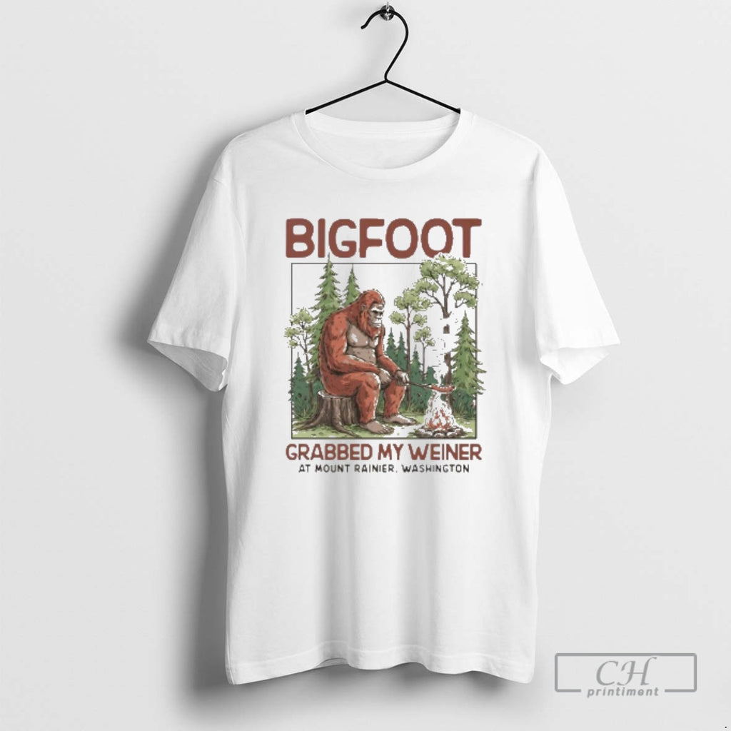 Classic Bigfoot Grabbed My Weiner Shirt Sweater