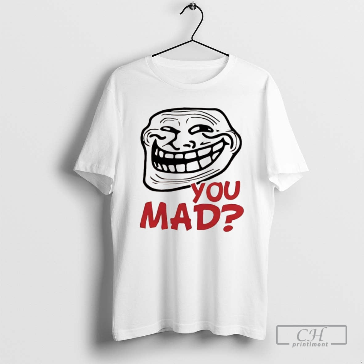 Classic Brisco Brands Troll Face You Mad Trollface Meme Shirt Sweater