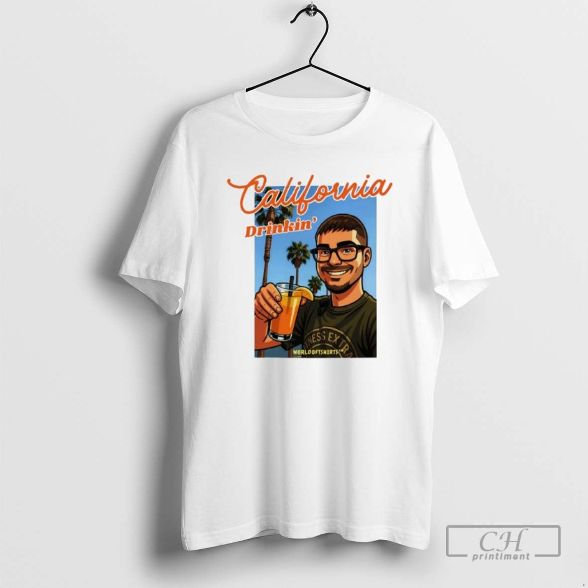 Classic California Drinkin Ornaments Shirt Sweater