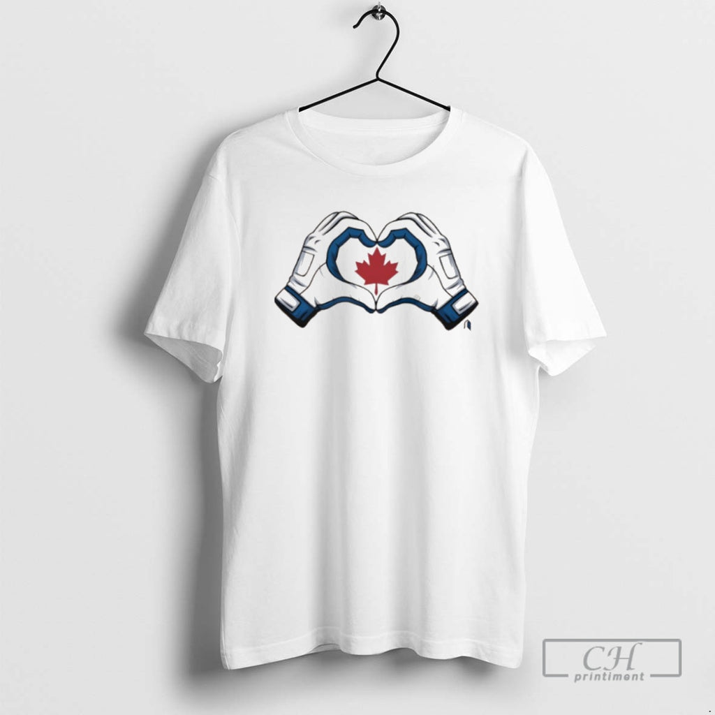 Classic Canada Heart Hands Shirt Sweater