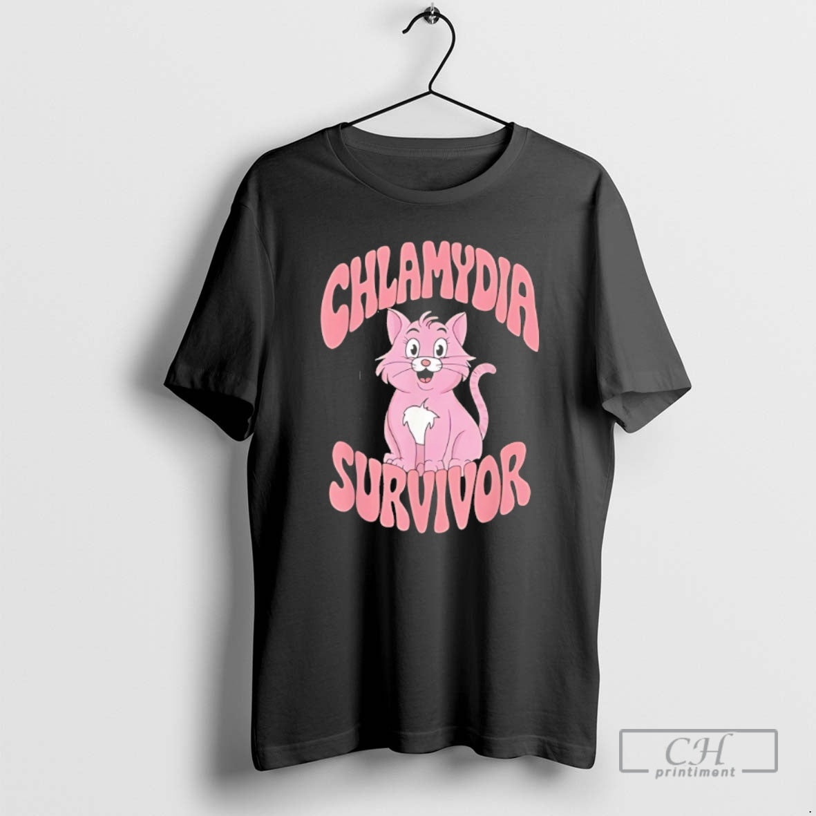 Classic Cat Chlamydia Survivor Shirt Sweater