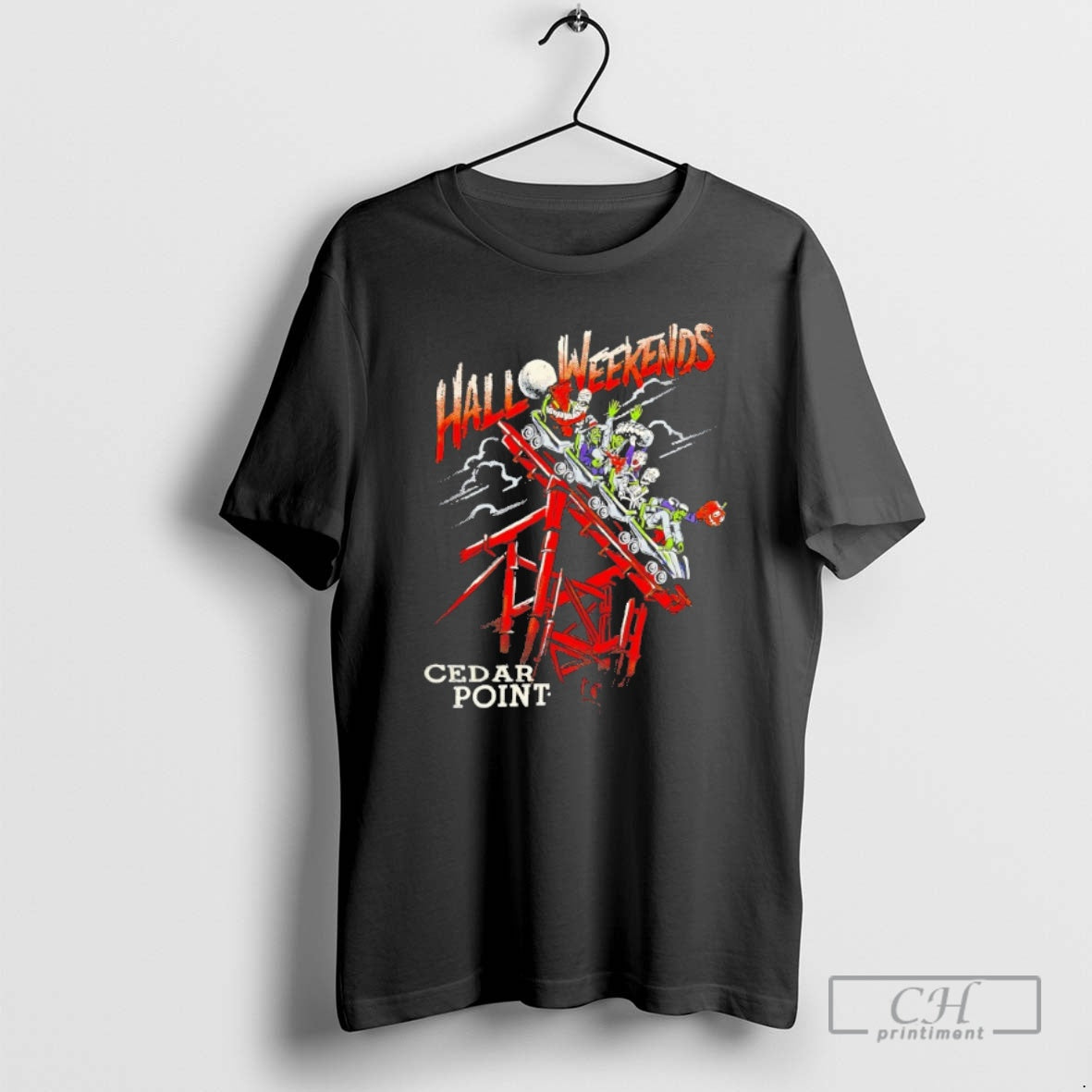Classic Cedar Point Halloweekends Shirt Sweater