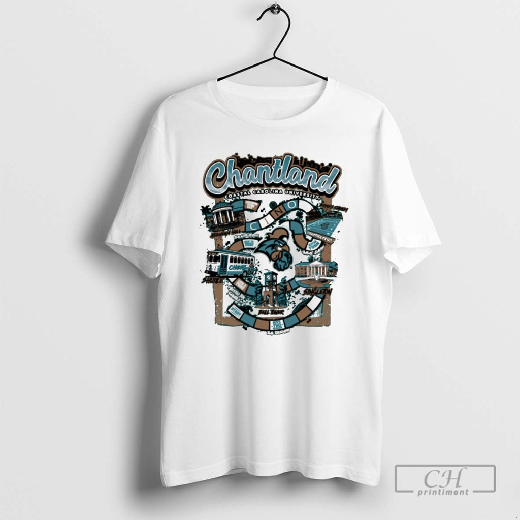 Classic Chantland Coastal Carolina University Homecoming 2025 Chanticleer Mascot Shirt Sweater