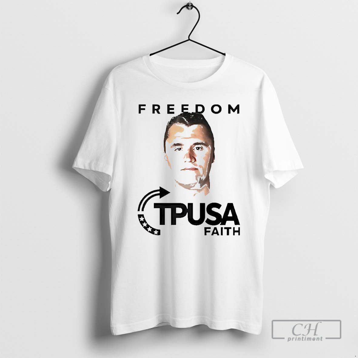 Classic Charlie Kirk Freedom Tpusa Faith Shirt Sweater