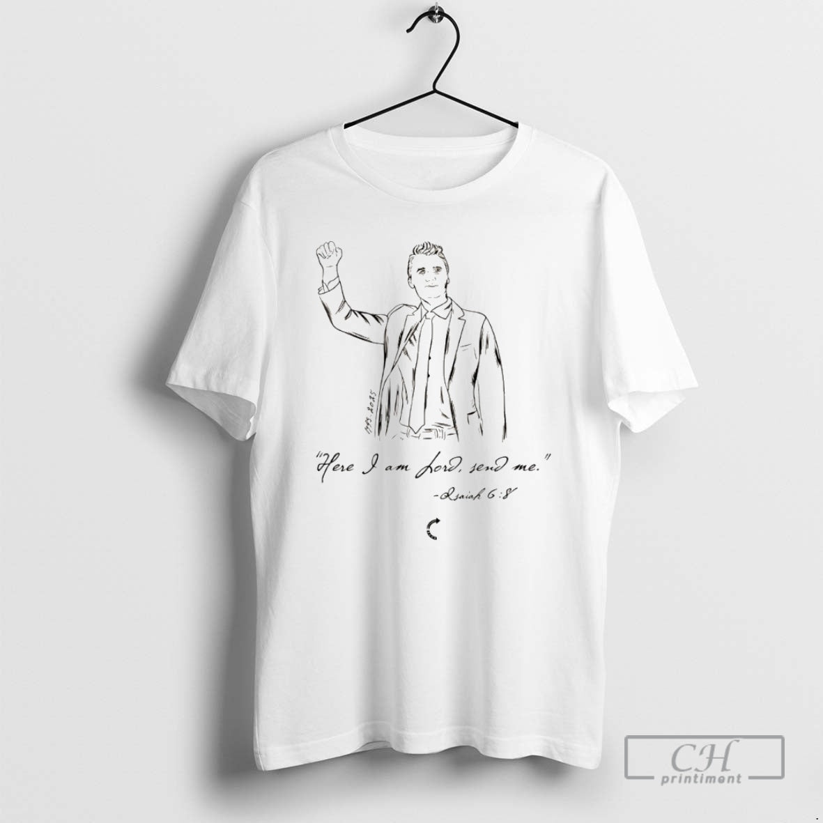 Classic Charlie Kirk Here I Am Lord Send Me Shirt Sweater