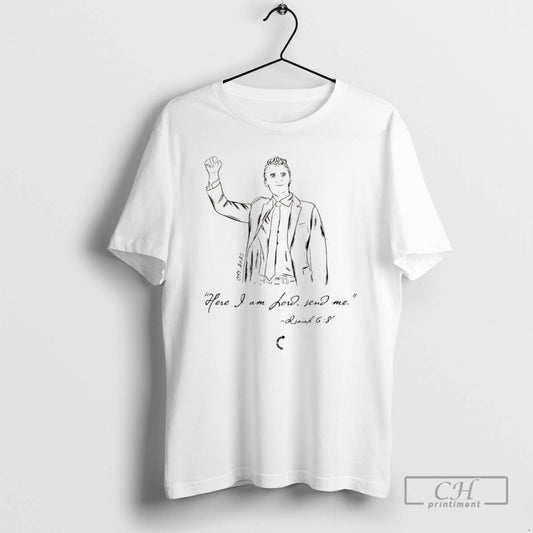 Classic Charlie Kirk Here I Am Lord Send Me Shirt Sweater
